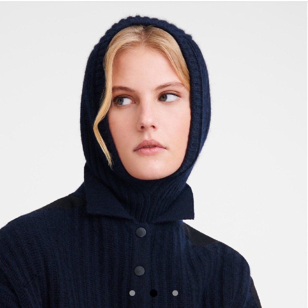 NWOT Longchamp Balaclava in Navy